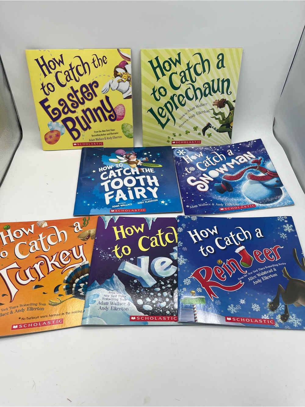 Scholastic "How to Catch" Holiday Book Set - Bright Multicolor Covers
